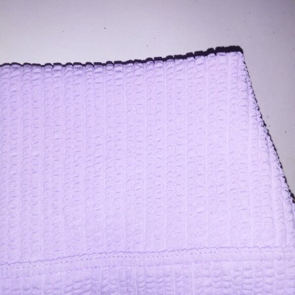 Victoria Secret PINK Swim Bikini Bottom XL Light Purple Cheeky Shortie Smocked R - Picture 4 of 5
